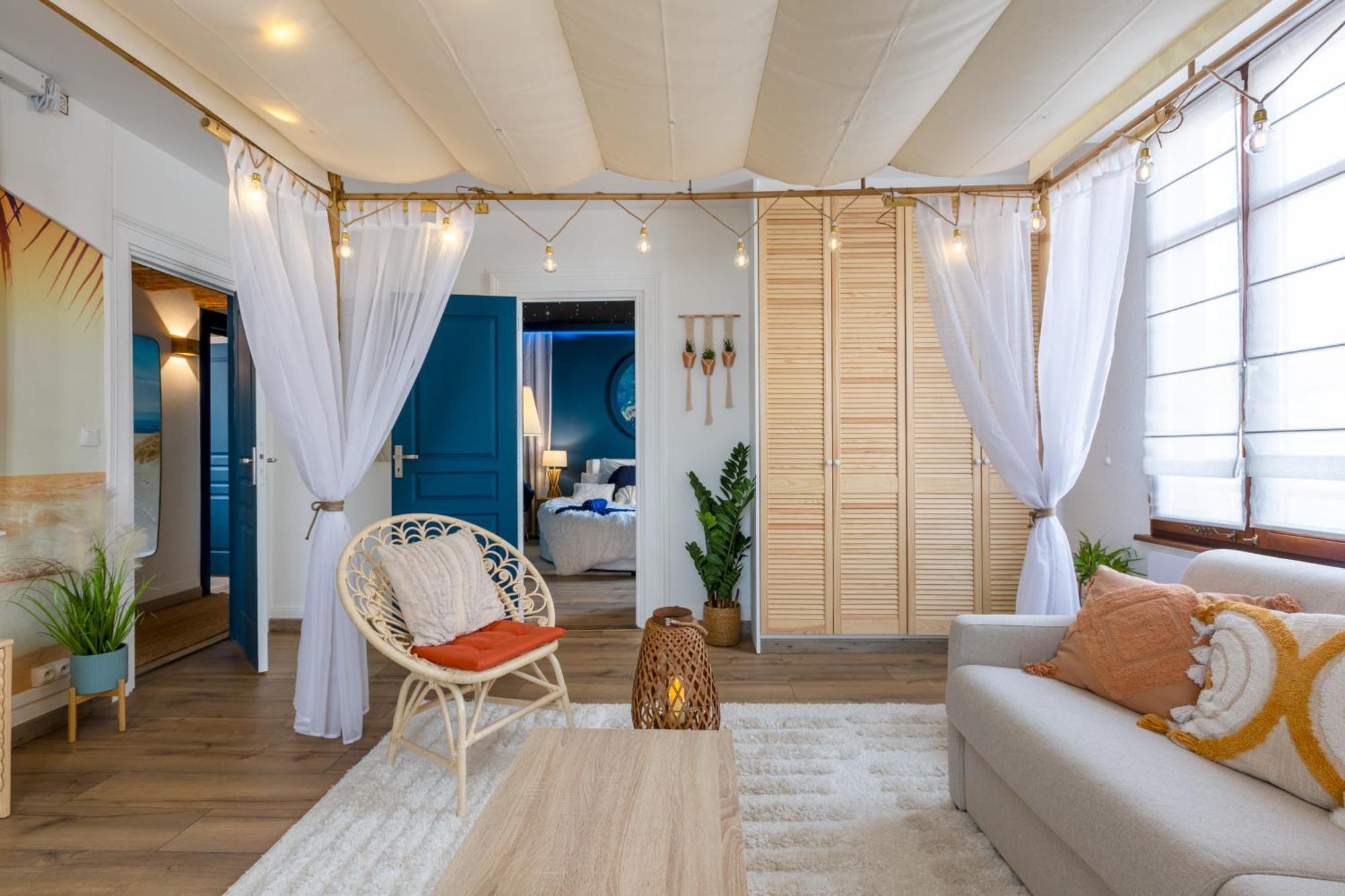 Lit Rond Tres Grand Et Confortable - Garage Possible Ou Parking Gratuit Rue - Gare 2 Min Et Ville 4 Min En Tram - Ciel Etoile - Netflix Videoprojecteur - Luxe Et Evasion Estrasburgo Exterior foto